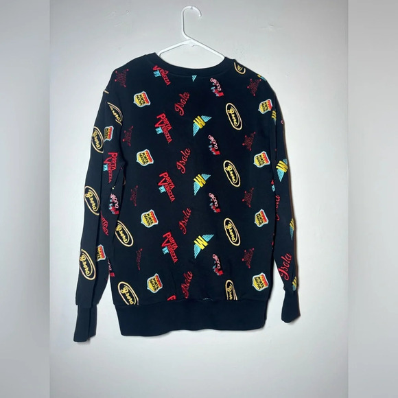 MSGM black patches sweatshirt size small - Picture 3 of 7